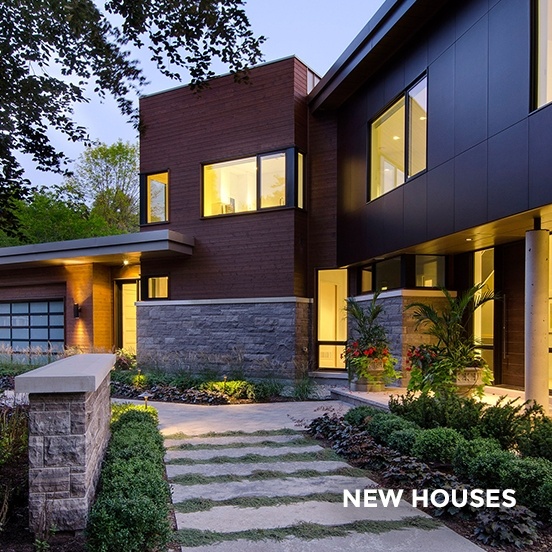 New Home Construction by John Willmott Architect, Inc.