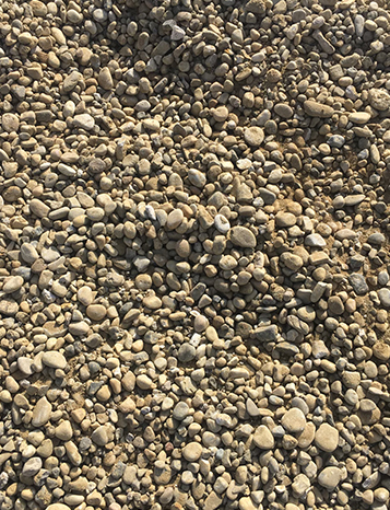 Pea Gravel with Fines Aggregate Products Delivery in Edmonton