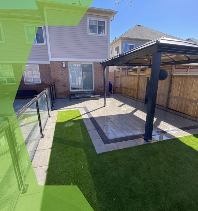 Green Crew Contracting Inc's landscaping services in Bowmanville blend your vision with expertise
