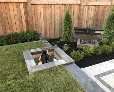 Green Crew Contracting Inc offer Outdoor Kitchen and Firepit construction Services