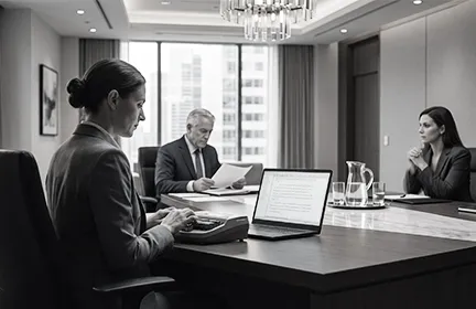 Senior Stenographer Transcription Services