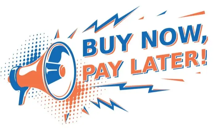 We Offer Buy Now Pay Later