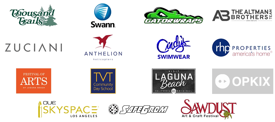 Companies and Brands worked with - Video Production Company Orange County by Sparkle Films LLC
