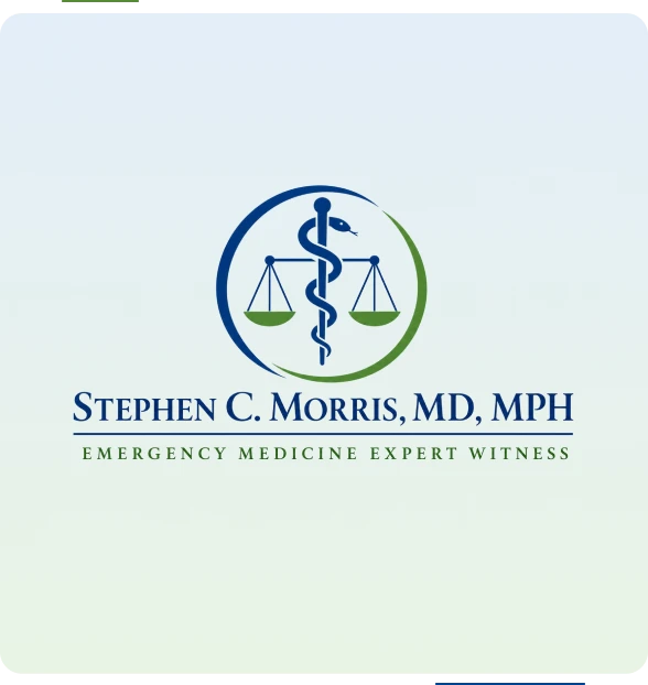 Medical witness expert consulting with legal professionals.