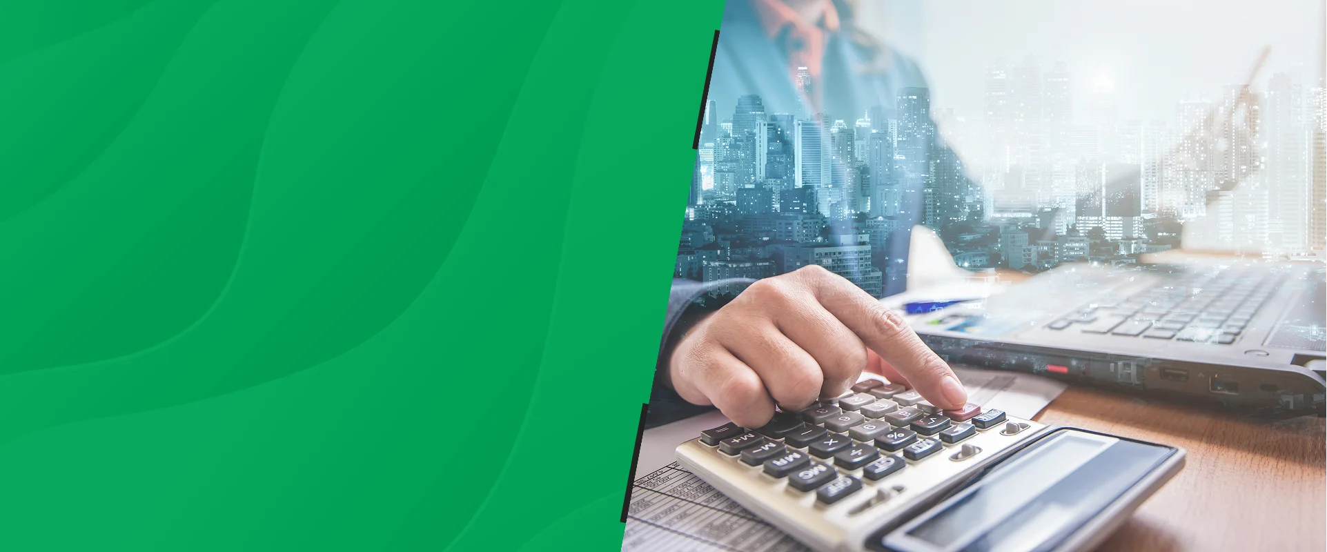 Virtual bookkeeping professional reviewing financial records on a laptop