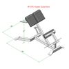 Made in Canada commercial grade 45 degree hyper extension bench, back extension bench.