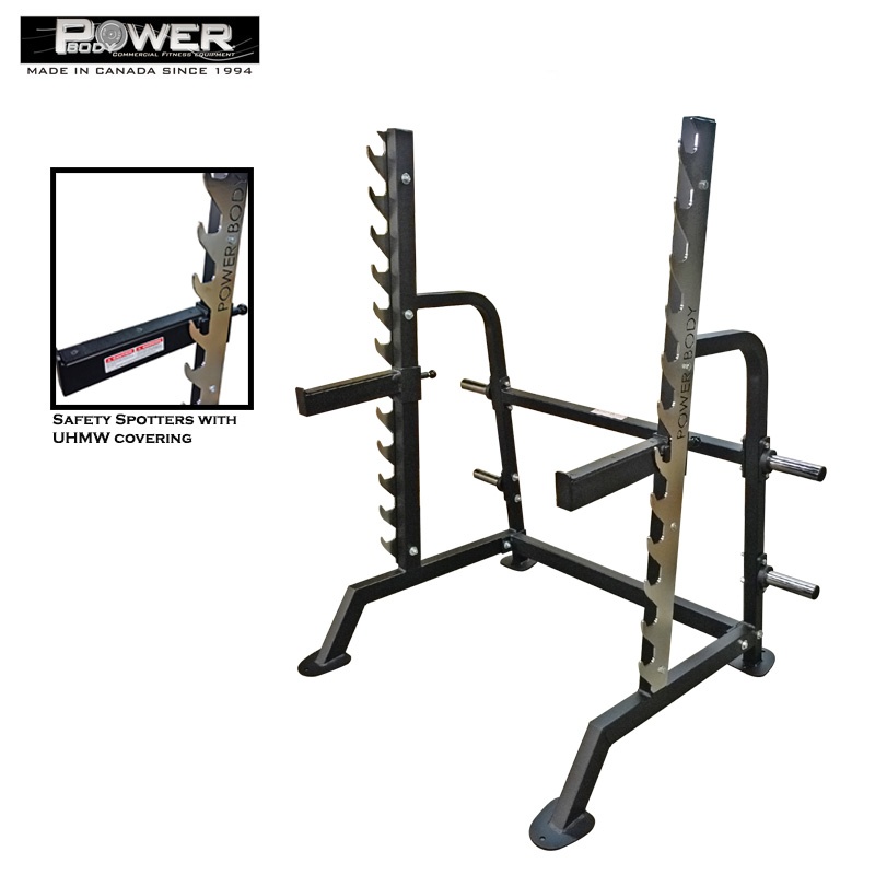 Buy Gym Equipment Canada. Squat Rack Power Body Fitness