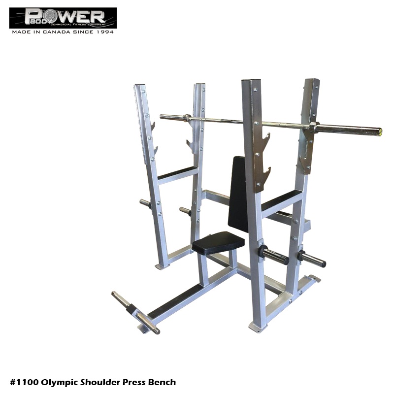 Fitness Equipment Mississauga
Olympic Shoulder Press Bench
Power Body Fitness Inc.