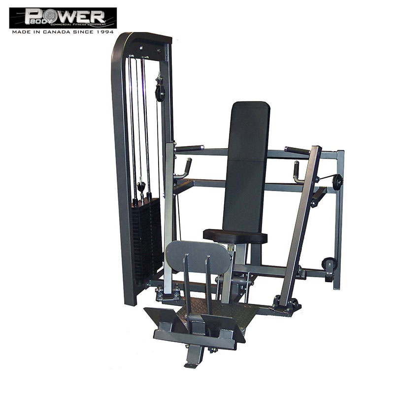 Selectorized converging chest press 