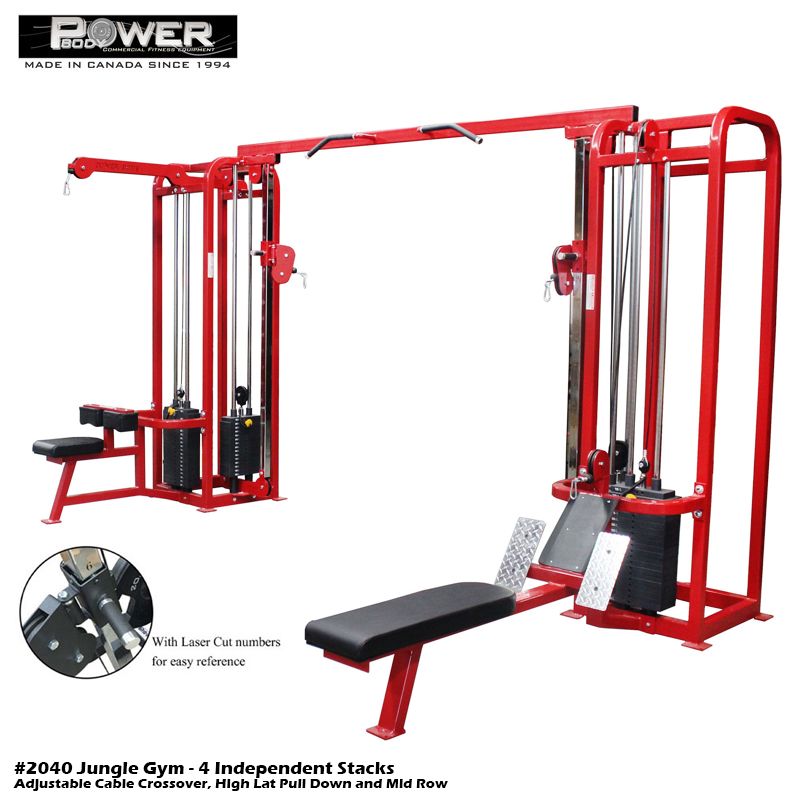 Multi-Gym Jungle Gym 
Strength Equipment