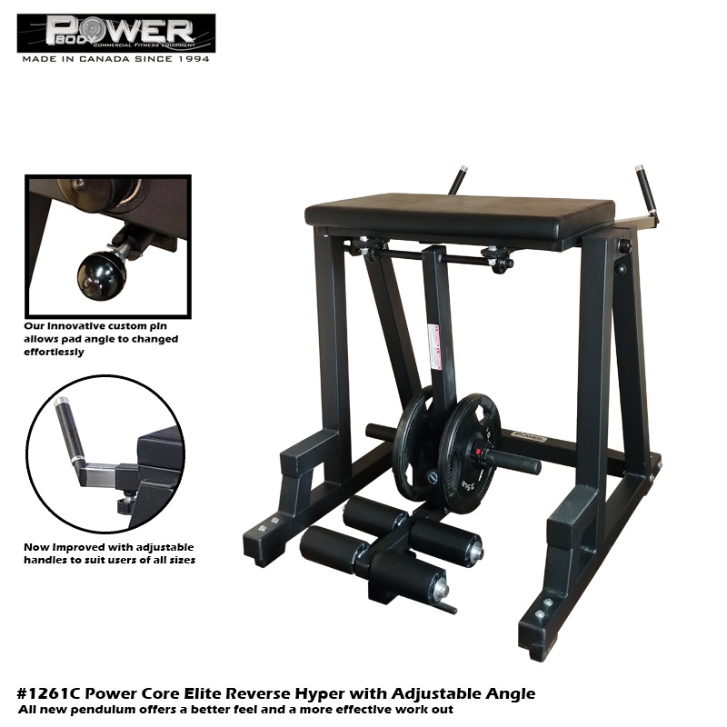 Power Core Elite Reverse Hyper with Adjustable Angle
Power Body Fitness Inc
Strength Equipment made in Canada