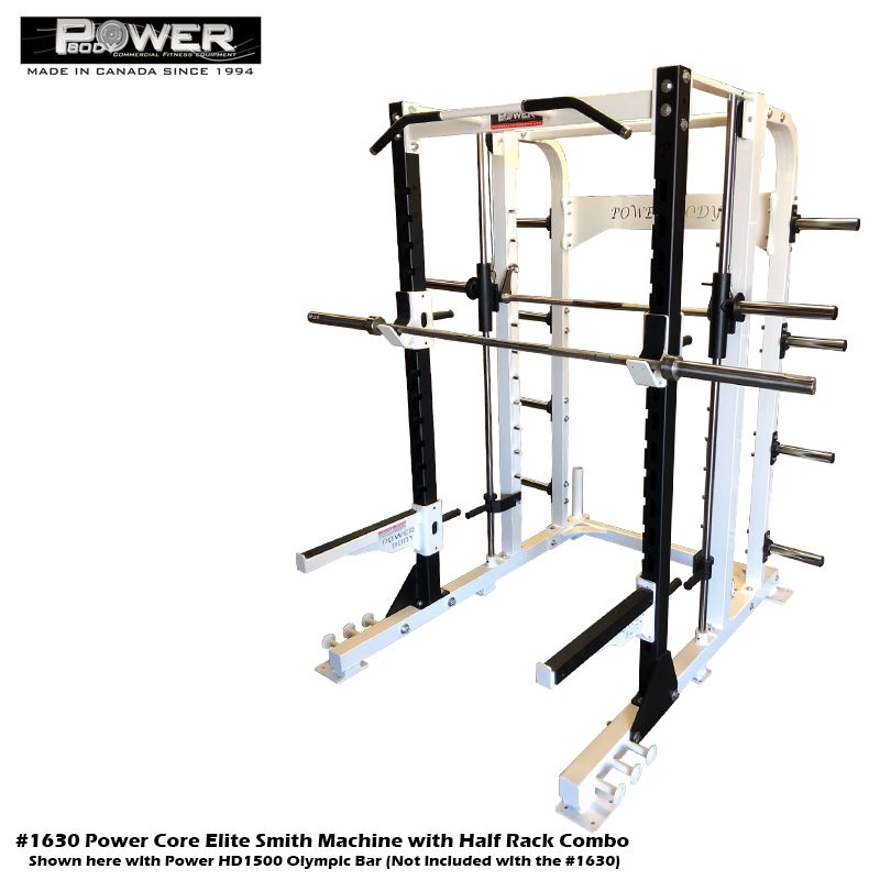 Power Core Elite Smith Machine and Half rack combo
Commercial Quality Equipment