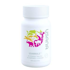 Usanimals Multivitamin Chewables for kids ages 2-12