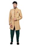 Natural Jute  Indowestern Sherwani  RK1112