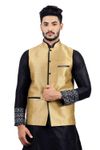 Darkgoldenrod  Nehru Jacket   RK4129