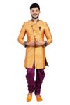 Burnt Orange  Indowestern Sherwani  RK1116