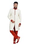 White  Indowestern Sherwani  RK1109