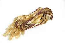 Cream Fancy Border Khesh Stole
