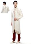 Cream Color Refreshing Indo Western Sherwani