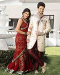 Glamourous Cream Color Indo Western Sherwani
