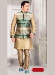 Voguish Brown Color Indo Western Sherwani