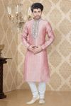 Pink Color Classy  Kurta Payjama