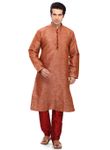 Brown Color Readymade Kurta Payjama