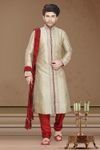 Superlative Beige Color Kurta Payjama
