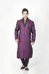 Black  & Violet Color Kurta Payjama