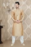 Beige Color Trendy Kurta Payjama