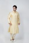 Cream Color Splendid Kurta Payjama