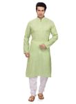 Charming Green Ethnic Kurta Payjama