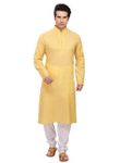 Yellow Color Readymade Kurta Payjama