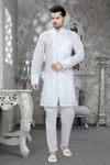 White Color resplendent Kurta Payjama