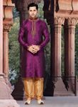 Purple Color Vibrant look  Kurta Payjama