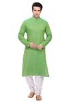 Amazing Green Color Ethnic Kurta Payjama