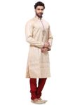 Attractive Look Beige Color Kurta Payjama