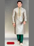Trendy Grey Color Kurta Payjama