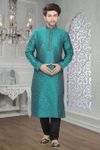 Blue Color Exquisite Kurta Payjama