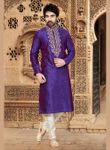 Purple Ethnic Kurta Payjama