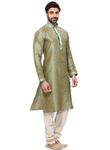 Stunning Green Color Royal Kurta Payjama