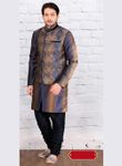 Dazzing Life Style Brown Color Indo Western Sherwani
