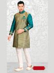 Brown Color Elegant Look Indo Western Sherwani