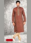 Regal Maroon Color Kurta Payjama