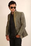 Contemporary Light Green Blazer BL5004