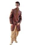 Modern Style Maroon Sherwani BL2022
