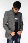 Astonishing Modern Grey Linen Blazer BL5015