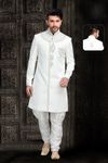 Mens Tantalizing Chinese Collar Royal Sherwani