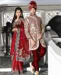Augmenting Mens White Color Royal Sherwani