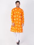Extra Look Online Orange Color Kurta Payjama
